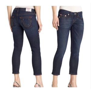 Y2K True religion Kate jeans cropped 27